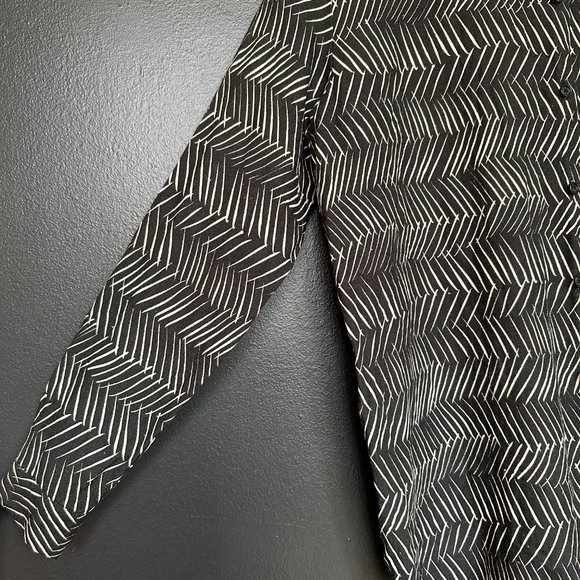 Samuji Printed Button Down – abstract block print – 36/S - Picture 4 of 4